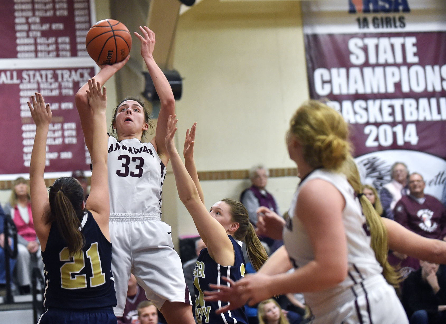 Prep Girls' Basketball: Annawan vs. Mercer County